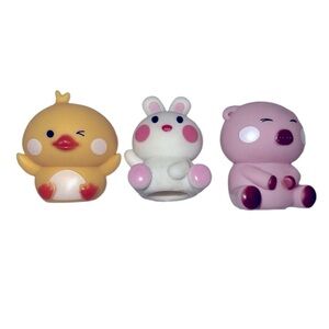 Silicone small finger toy animals
